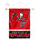 Tampa Bay Buccaneers Banner Window Wall Hanging Flag with Suction Cup - 757 Sports Collectibles