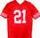 Frank Gore Autographed Red Pro Style Jersey-Beckett W Hologram Black - 757 Sports Collectibles