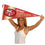 WinCraft San Francisco 49ers Throwback Vintage Retro Pennant Flag - 757 Sports Collectibles