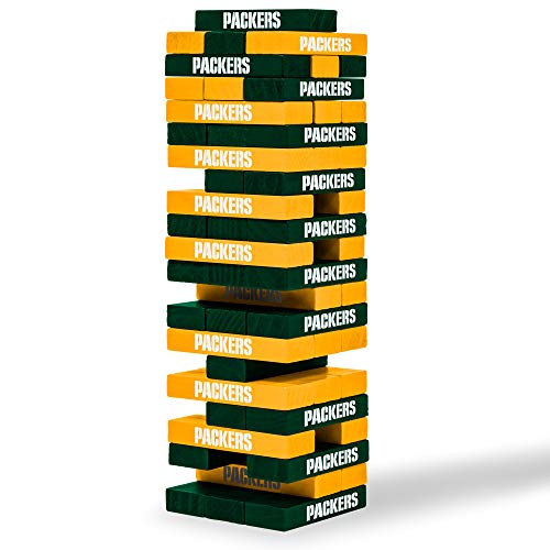 Wild Sports NFL Green Bay Packers Table Top Stackers 3" x 1" x .5", Team Color - 757 Sports Collectibles