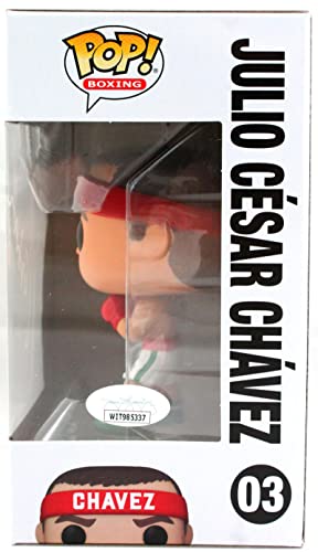 Julio Cesar Chavez Autographed Funko Pop Figurine #03- JSA W White - 757 Sports Collectibles