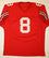 Devier Posey Autographed Red College Style Jersey- JSA Authenticated - 757 Sports Collectibles