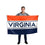 FOCO NCAA Virginia Cavaliers Unisex Double Sided 3' x 5' Team Logo Horizontal Flag, Horizontal 3' x 5', One Size - 757 Sports Collectibles