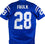 Marshall Faulk Autographed Blue Pro Style Jersey-Beckett W Hologram Black - 757 Sports Collectibles