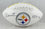 Dermontti Dawson Autographed Steelers Logo Football W/HOF- The Jersey Source Auth