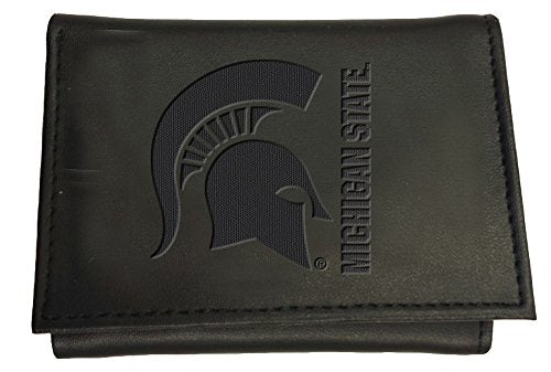 Team Sports America Leather Michigan State Spartans Tri-fold Wallet - 757 Sports Collectibles