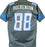 TJ Hockenson Autographed Grey Pro Style Jersey L8- Beckett W Hologram Black - 757 Sports Collectibles