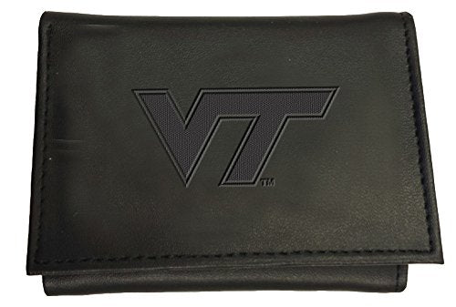 Team Sports America Leather Virginia Tech Hokies Tri-fold Wallet - 757 Sports Collectibles