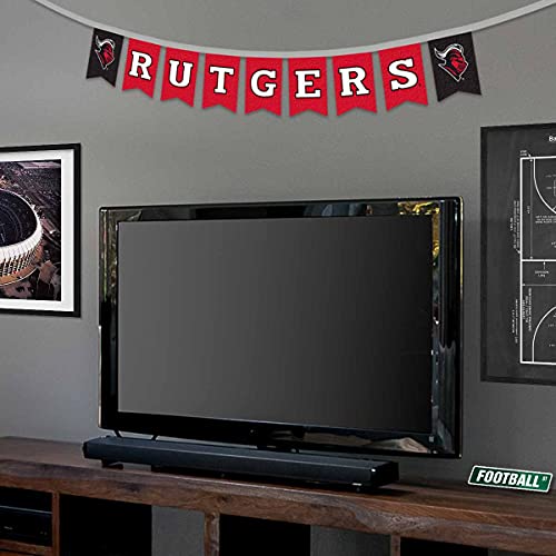 Rutgers Scarlet Knights Banner String Pennant Flags - 757 Sports Collectibles