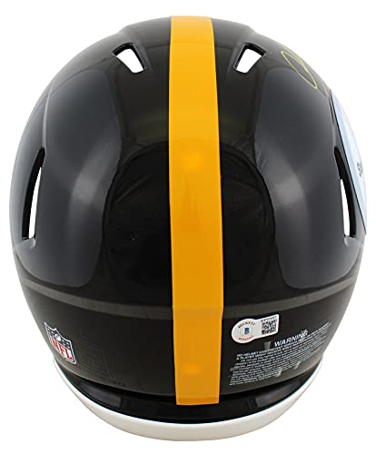 Steelers Chase Claypool Mapletron Signed Full Size Speed Proline Helmet BAS Wit - 757 Sports Collectibles