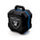 NFL Oakland Raiders Shockbox LED Wireless Bluetooth Speaker, Team Color - 757 Sports Collectibles