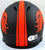 Karl Mecklenburg Autographed Denver Broncos Eclipse Speed Mini Helmet - Beckett W Auth Orange - 757 Sports Collectibles