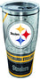 Tervis Triple Walled NFL Pittsburgh Steelers Insulated Tumbler Cup Keeps Drinks Cold & Hot, 30oz - Stainless Steel, Edge - 757 Sports Collectibles