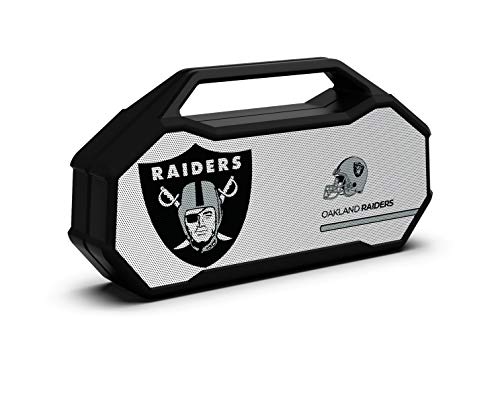 NFL Oakland Raiders XL Wireless Bluetooth Speaker, Team Color - 757 Sports Collectibles