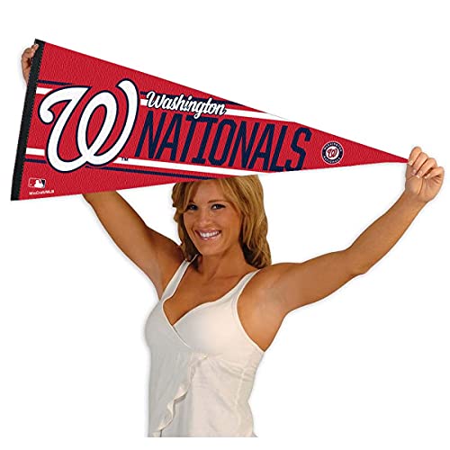 WinCraft Washington Nationals Large Pennant - 757 Sports Collectibles