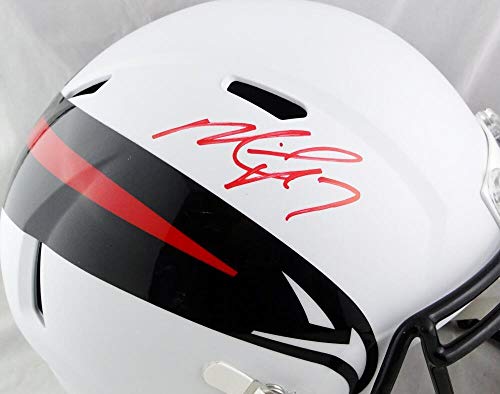 Michael Vick Autographed Atlanta Falcons F/S AMP Speed Helmet - PSA Auth Red - 757 Sports Collectibles