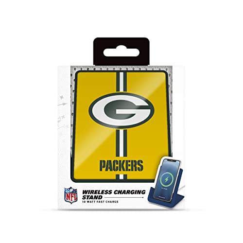 SOAR NFL Wireless Charging Stand, Green Bay Packers - 757 Sports Collectibles