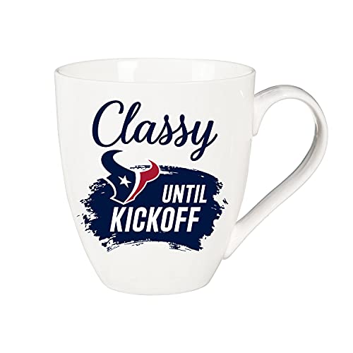 Team Sports America Houston Texans, Ceramic Cup O'Java 17oz Gift Set - 757 Sports Collectibles