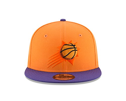 NBA Phoenix Suns Adult Men NBA 9Fifty 2Tone Snapback Cap,OSFA,Gold - 757 Sports Collectibles