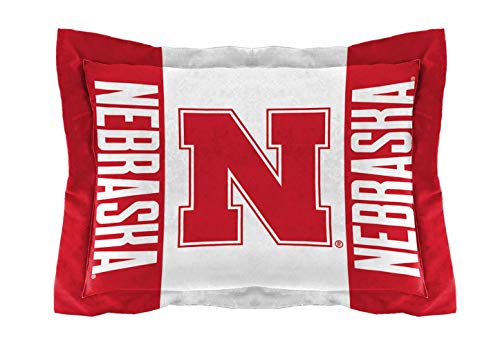 NORTHWEST NCAA Nebraska Cornhuskers Comforter and Sham Set, Twin, Modern Take - 757 Sports Collectibles