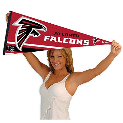 WinCraft Atlanta Falcons Pennant Banner Flag - 757 Sports Collectibles