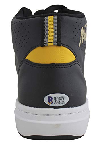 Lakers Magic Johnson Authentic Signed Right Black Converse Weapon Shoe BAS Wit - 757 Sports Collectibles