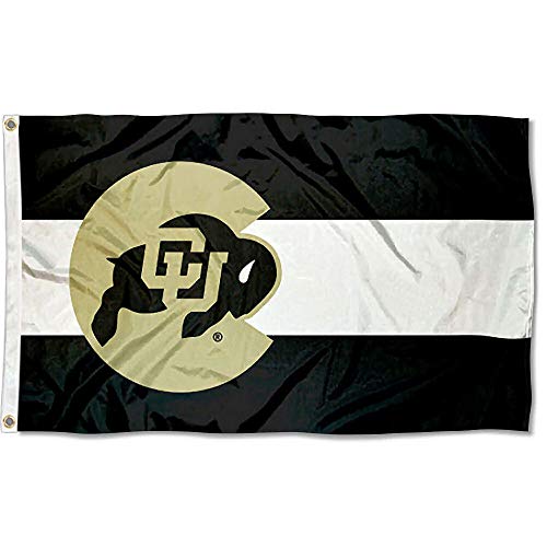 College Flags & Banners Co. Colorado Buffaloes State of Colorado Flag - 757 Sports Collectibles