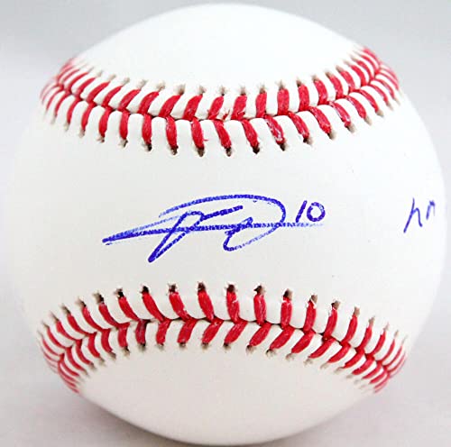 Yuli Gurriel Autographed Rawlings OML Baseball w/Insc -JSA W Auth Blue - 757 Sports Collectibles