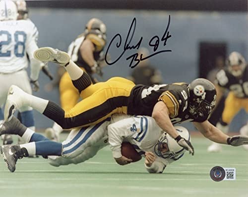 Chad Brown Autographed Pittsburgh 8x10 Photo - BAS - 757 Sports Collectibles