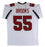 Derrick Brooks Authentic Signed White Pro Style Jersey Autographed BAS Witnessed - 757 Sports Collectibles