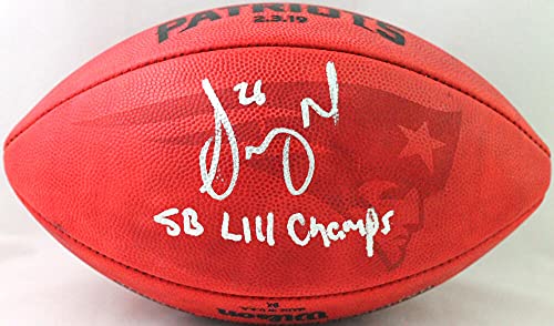 Sony Michel SB Ball Autographed NFL Duke Football w/insc.- Beckett W Auth Silver - 757 Sports Collectibles