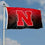 College Flags & Banners Co. Nebraska Cornhuskers Two Tone Gradient Flag - 757 Sports Collectibles