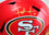 Frank Gore Signed F/S San Francisco 49ers Flash Speed Helmet-Beckett W Hologram Gold - 757 Sports Collectibles