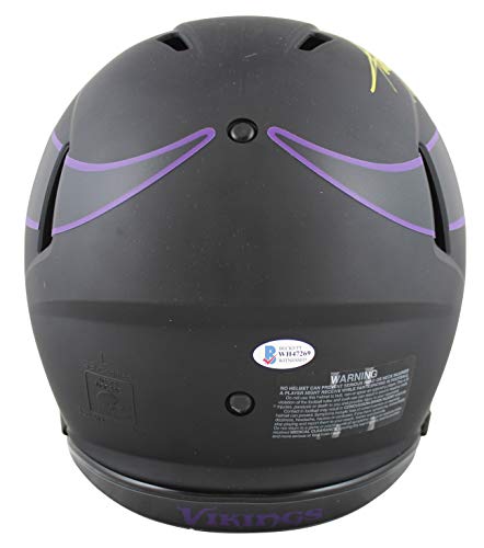 Vikings Adrian Peterson All Day Signed Eclipse F/S Speed Proline Helmet BAS Wit - 757 Sports Collectibles