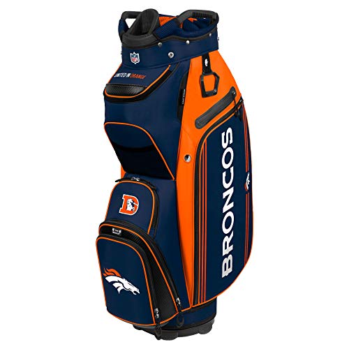 Team Effort WinCraft Denver Broncos Bucket III Cooler Cart Golf Bag - 757 Sports Collectibles