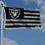 WinCraft Las Vegas Raiders USA American Nation Stripes 3x5 Grommet Flag - 757 Sports Collectibles