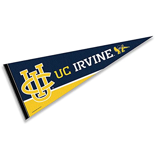 College Flags & Banners Co. UC Irvine Pennant Full Size Felt - 757 Sports Collectibles