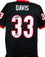 Terrell Davis Autographed Black College Style Jersey- Beckett W Black - 757 Sports Collectibles