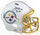 Steelers Joe Greene"HOF 87" Signed Flat White F/S Speed Rep Helmet BAS Witness - 757 Sports Collectibles