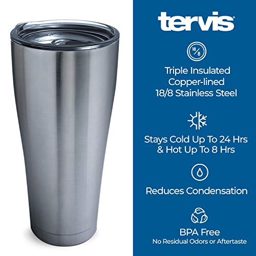 Tervis Triple Walled NHL Pittsburgh Penguins Insulated Tumbler Cup Keeps Drinks Cold & Hot, 30oz - Stainless Steel, Ice - 757 Sports Collectibles