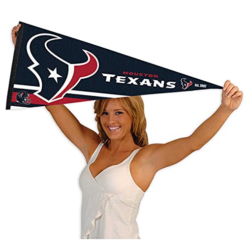 WinCraft Houston Texans Pennant Banner Flag - 757 Sports Collectibles