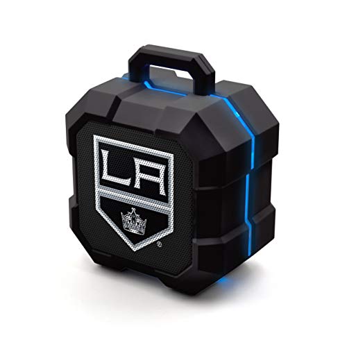 NHL Los Angeles Kings ShockBox LED Wireless Bluetooth Speaker, Team Color - 757 Sports Collectibles