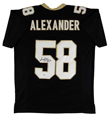 Kwon Alexander Authentic Signed Black Pro Style Jersey Autographed BAS Witnessed - 757 Sports Collectibles