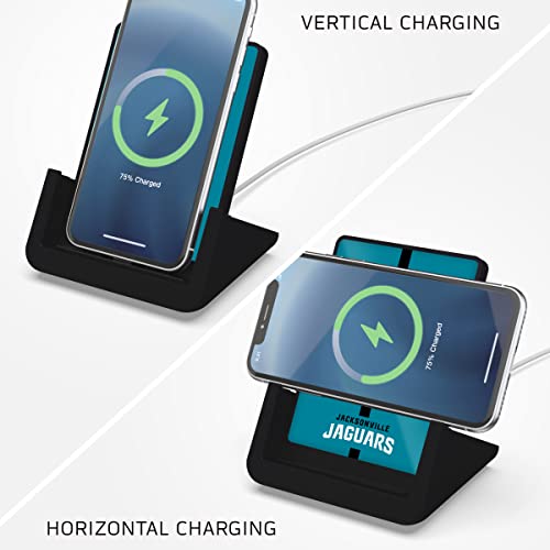 SOAR NFL Wireless Charging Stand, Jacksonville Jaguars - 757 Sports Collectibles