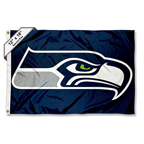 WinCraft Seattle Seahawks Boat and Golf Cart Flag - 757 Sports Collectibles