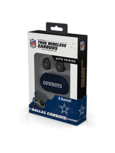 NFL Dallas Cowboys True Wireless Earbuds, Team Color - 757 Sports Collectibles