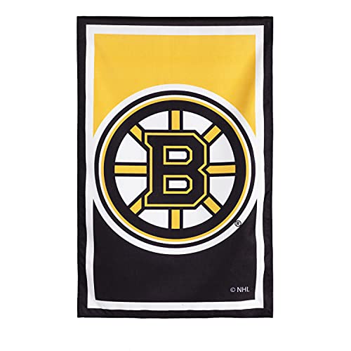 Team Sports America NHL Double Sided Boston Bruins House Flag Officially Licensed Sports Flag for Home Office Yard Sports Gift - 757 Sports Collectibles