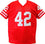 TJ Watt Autographed Red College Style Jersey- Beckett W Hologram Black - 757 Sports Collectibles