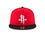 NBA Houston Rockets Adult Men NBA 9Fifty 2Tone Snapback Cap,OSFA,Red - 757 Sports Collectibles