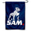 College Flags & Banners Co. Samford Bulldogs New Logo SAM Garden Flag - 757 Sports Collectibles